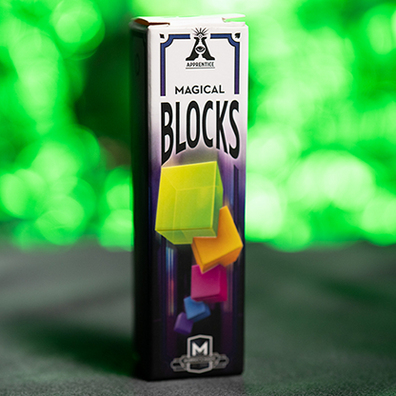 MAGICAL BLOCKS (Gimmicks and Instructions) by Apprentice Magic  - Trick